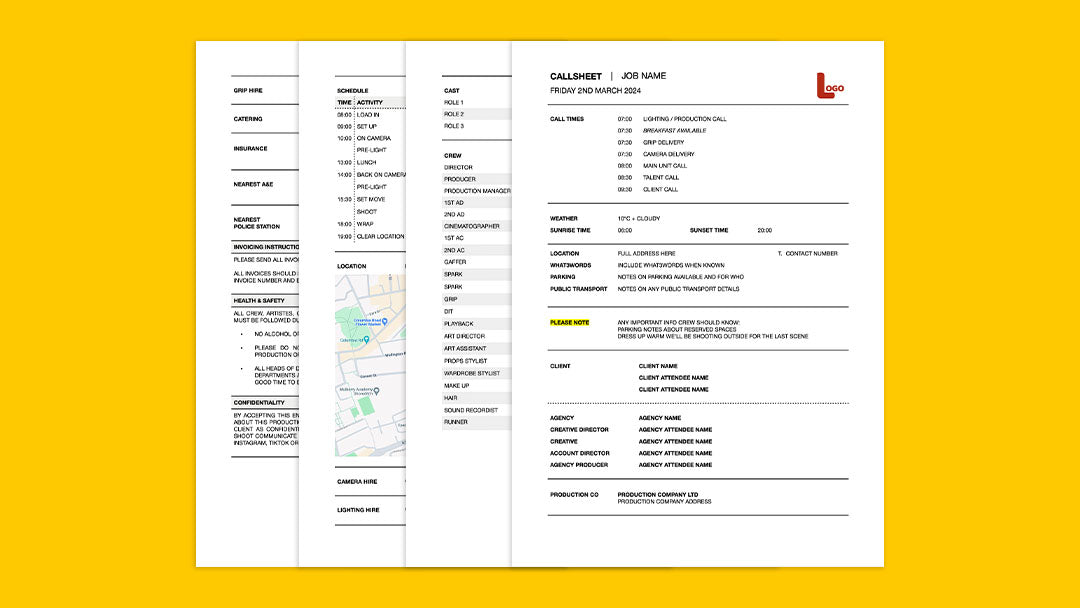 Call Sheets